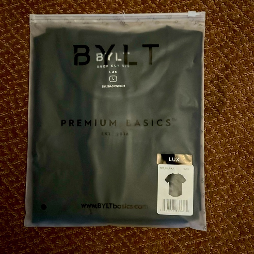 BYLT black short sleeve tshirt